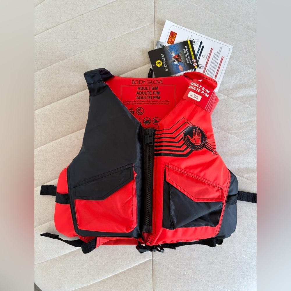 | NWT | Body Glove | Paddling Vest Adult size S/M